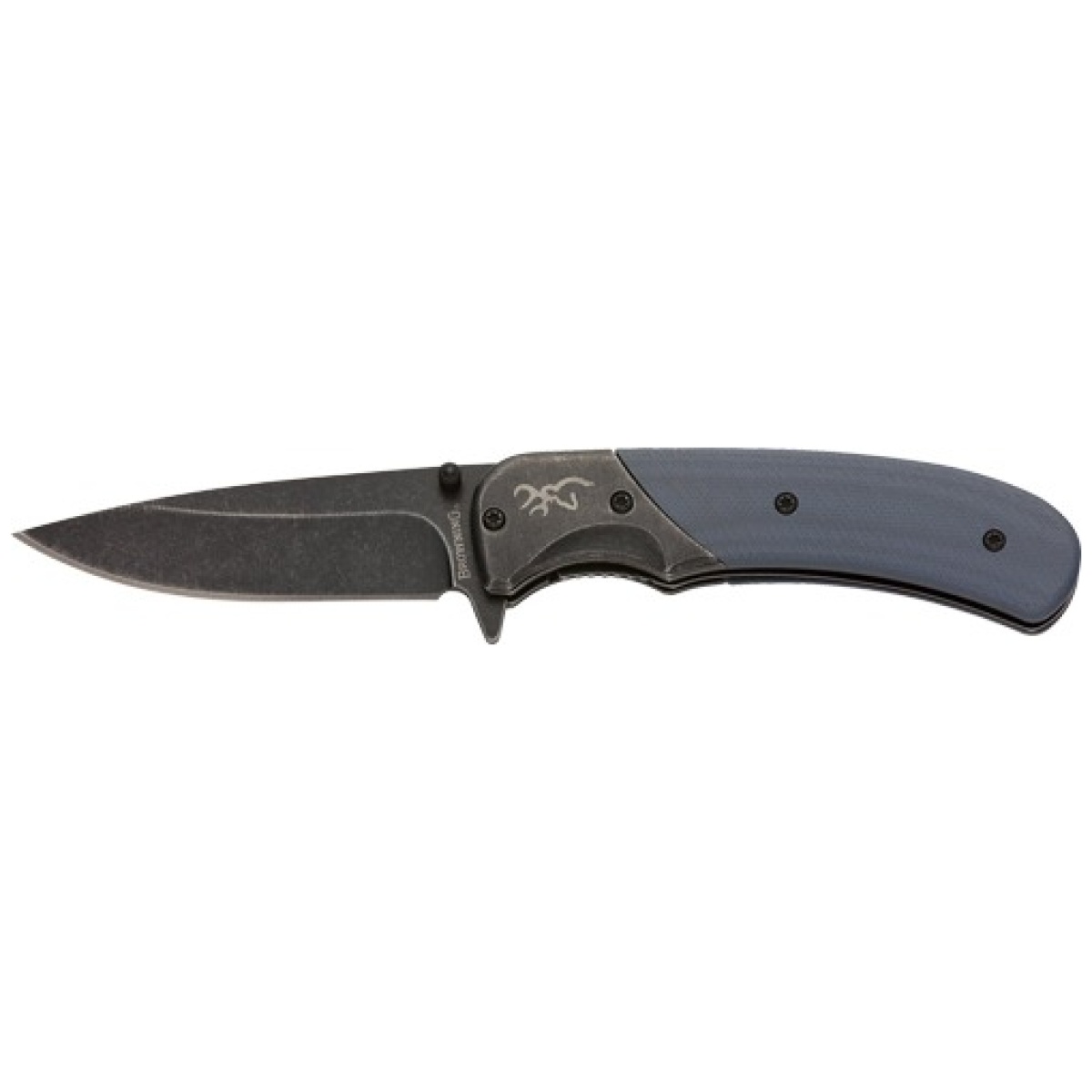 3220365. Jpg - browning knife the range 2. 75" - assisted opening black/blue - 3220365