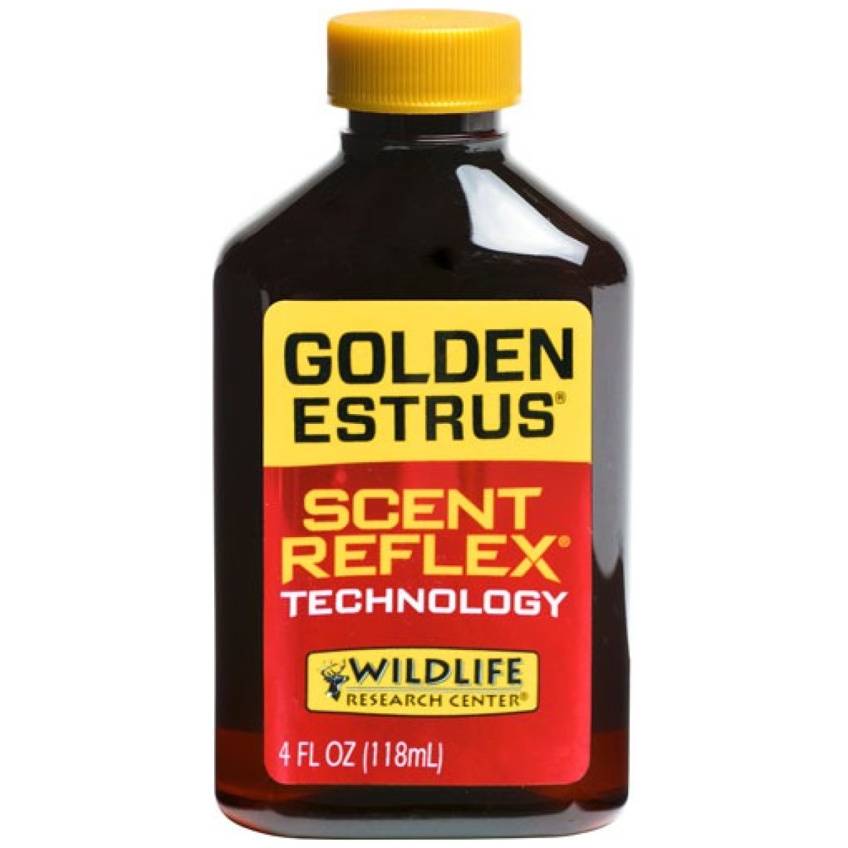 4044_1. Jpg - wrc deer lure golden estrus - w/scent reflex tech 4fl oz. - 4044 1