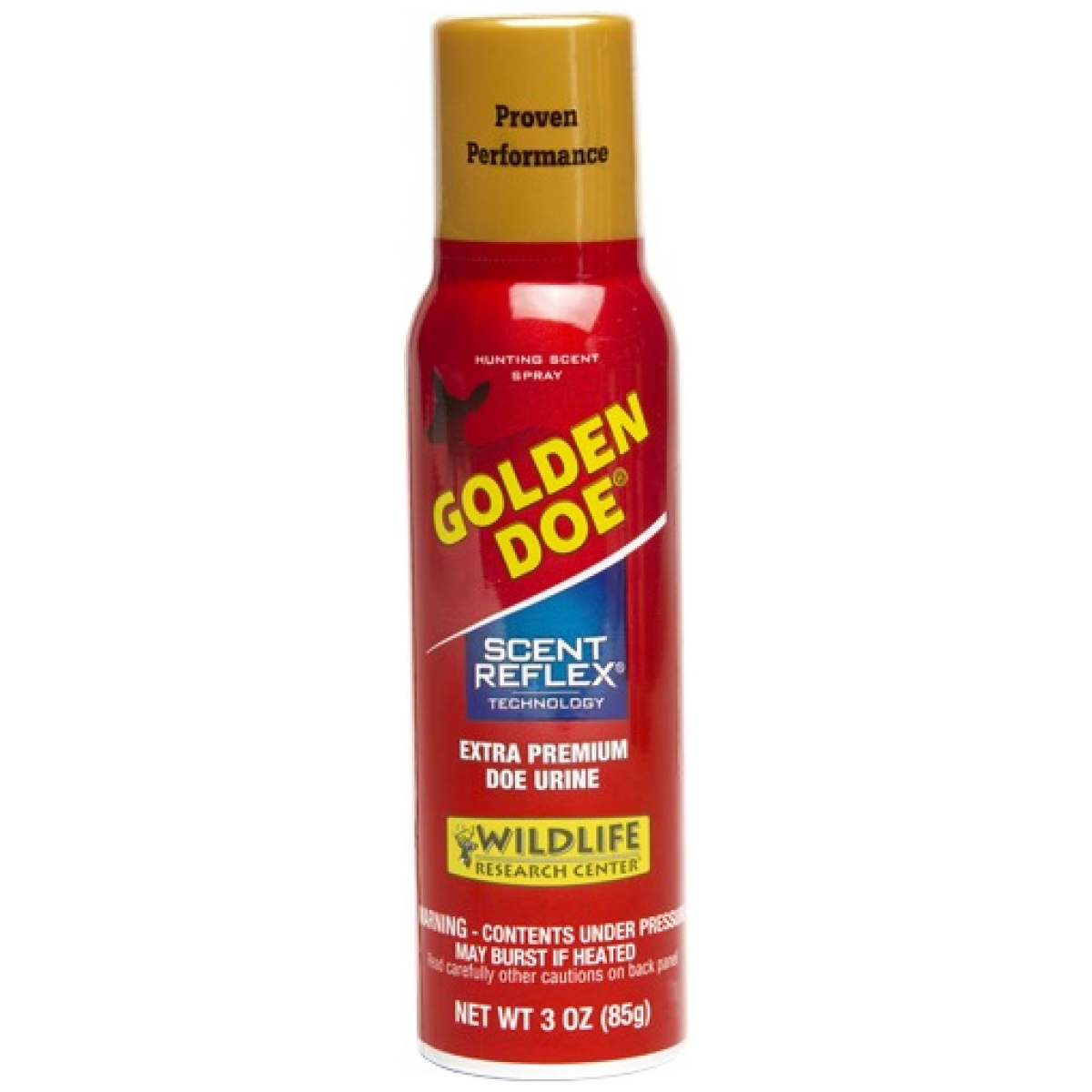 4123_2. Jpg - wrc deer lure golden doe - aerosol 3fl oz - 4123 2