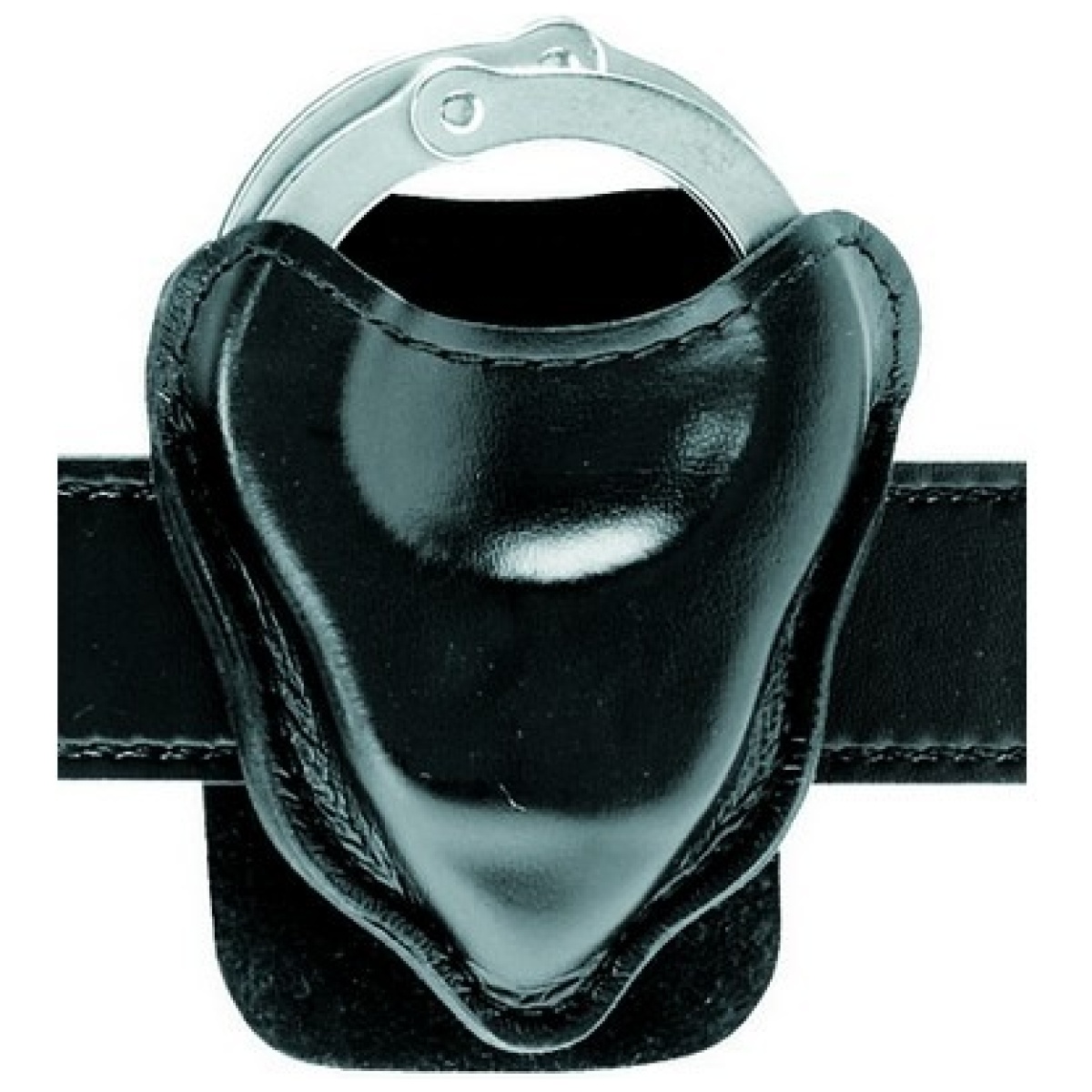 590-2. Jpg - model 590 open top handcuff case, paddle - 590 2