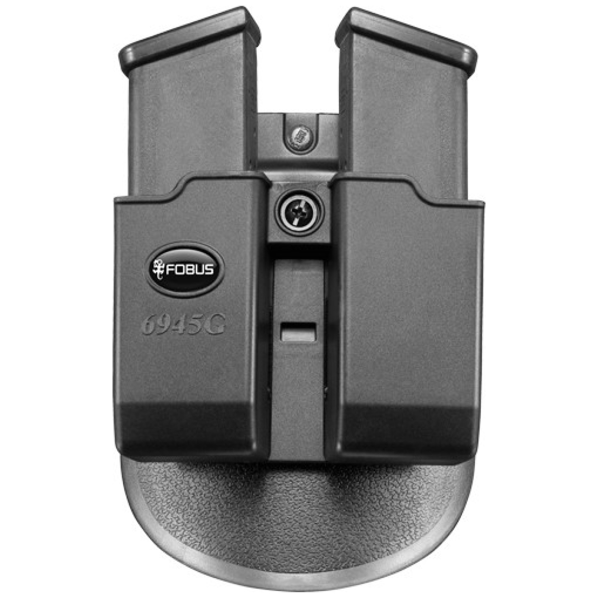 6945gndp. Jpg - fobus mag pouch double for - glock 45/10mm paddle style - 6945gndp