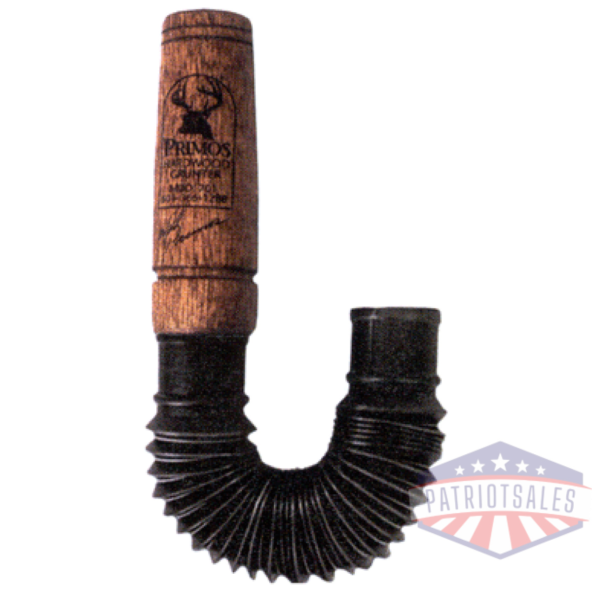 701p. Gif - primos deer call grunt tube - hardwood grunter - 701p