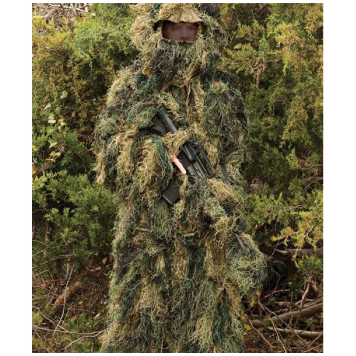 70915xlxxl. Jpg - red rock ghillie suit woodland - 5 piece adult xl/xxl - 70915xlxxl