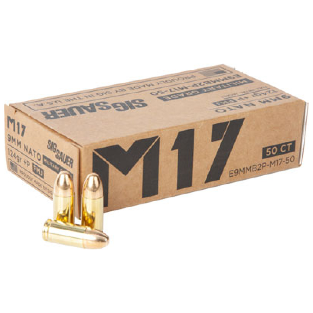 Ae9mmb2pm17. Jpg - sig m17 9mm luger +p 124gr fmj - 50rd 10bx/cs - ae9mmb2pm17