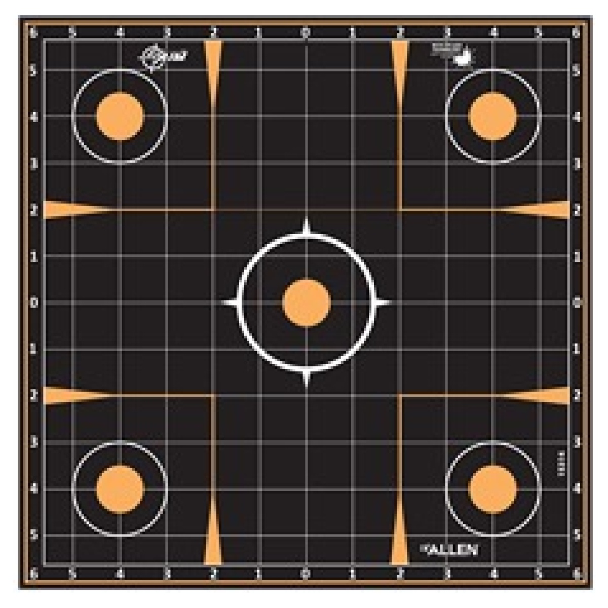 Aln15314_1. Jpg - allen ez aim 12"x12" sight-in 5pk - aln15314 1