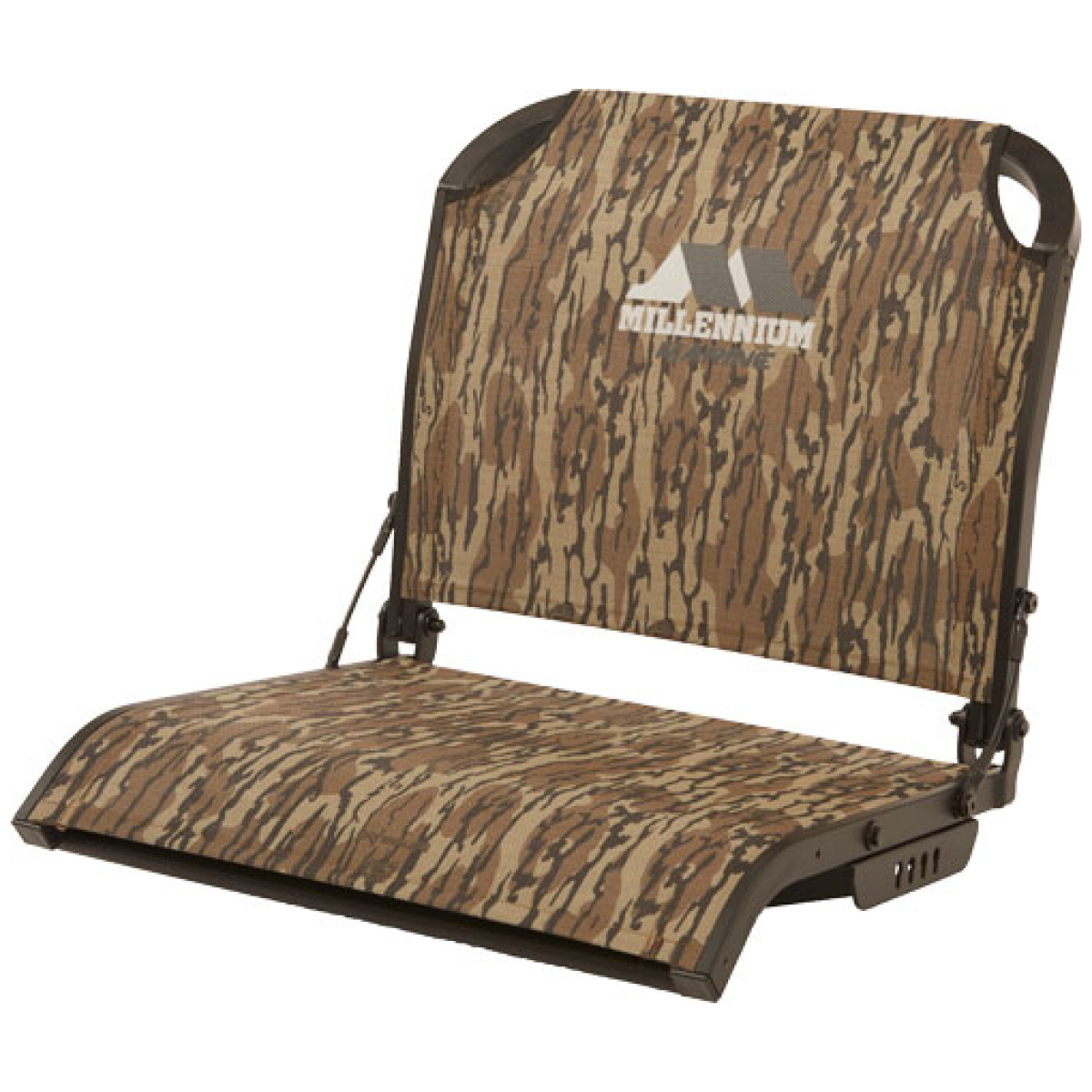 B100btl. Jpg - millennium b100 boat seat w/ - arm rest straps mo bottomland - b100btl