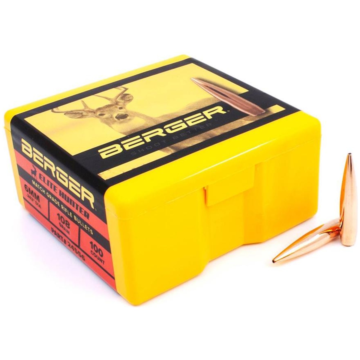 Bb24556. Jpg - 6mm 108 gr elite hunter bullet 100 box - bb24556