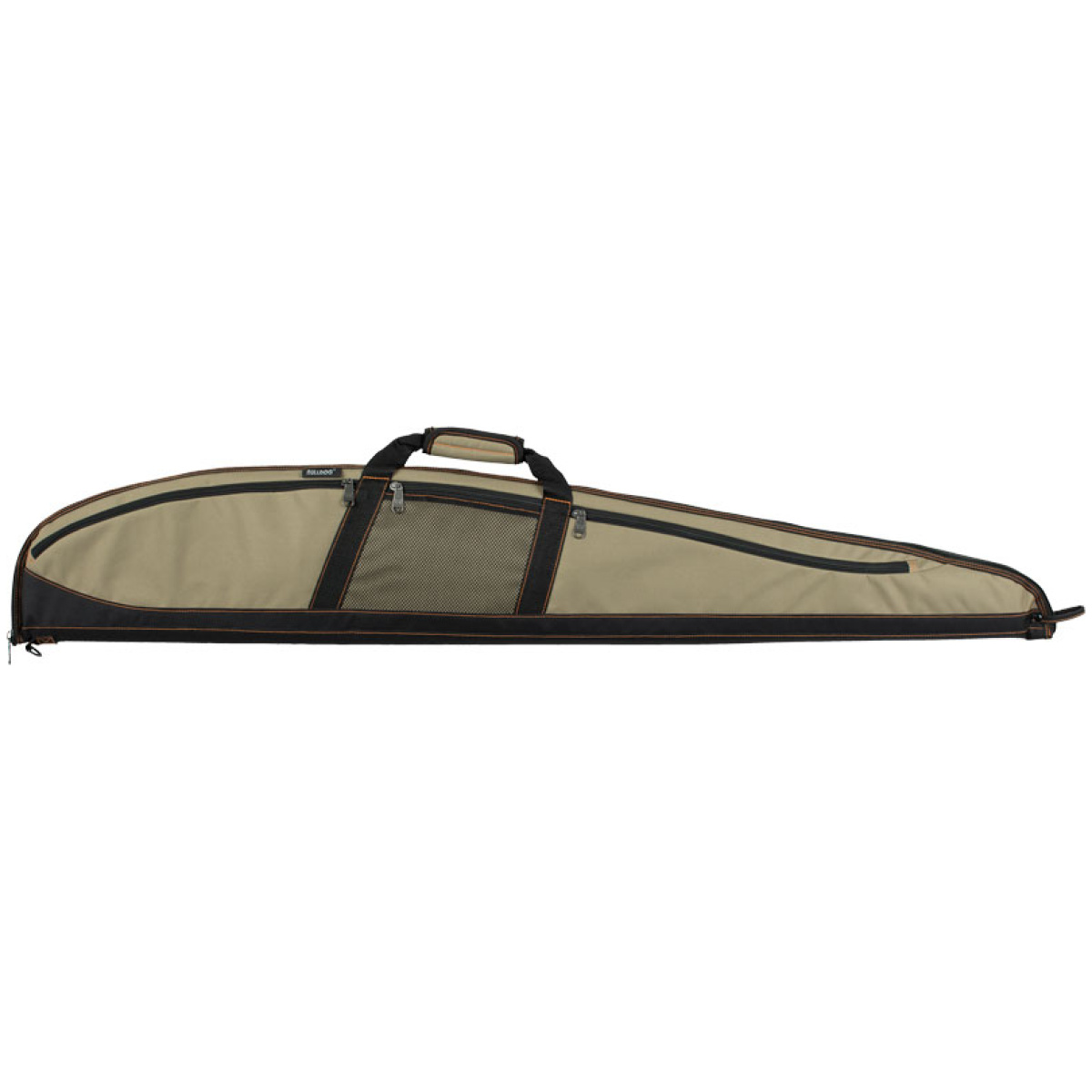 Bd226. Jpg - bulldog plus shotgun case 52" - khaki w/ black 3 pockets - bd226