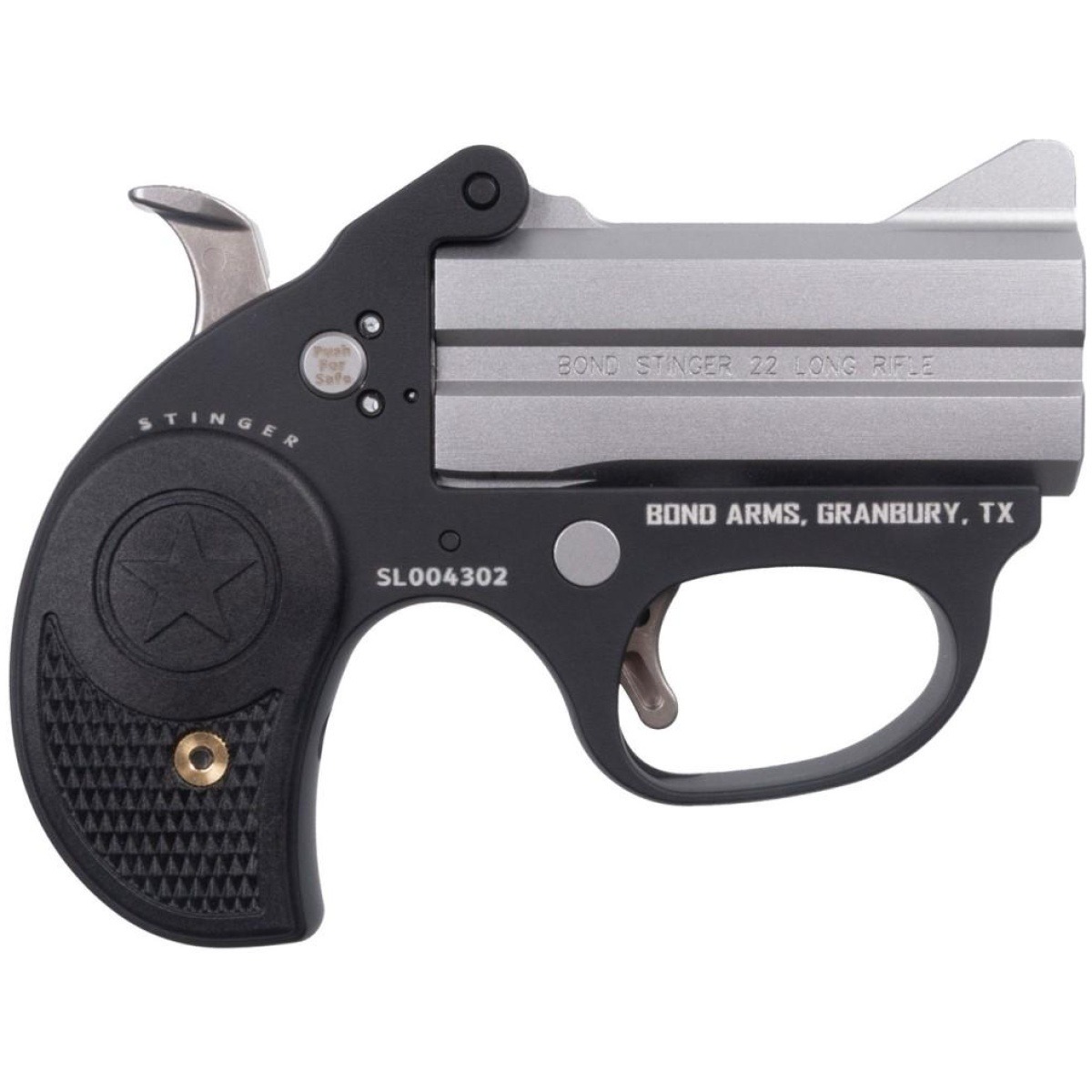 Bebast22lr-1. Jpg - bond arms stinger handgun. 22 lr 2rd capacity 2. 5" barrel grey with black grips - bebast22lr 1