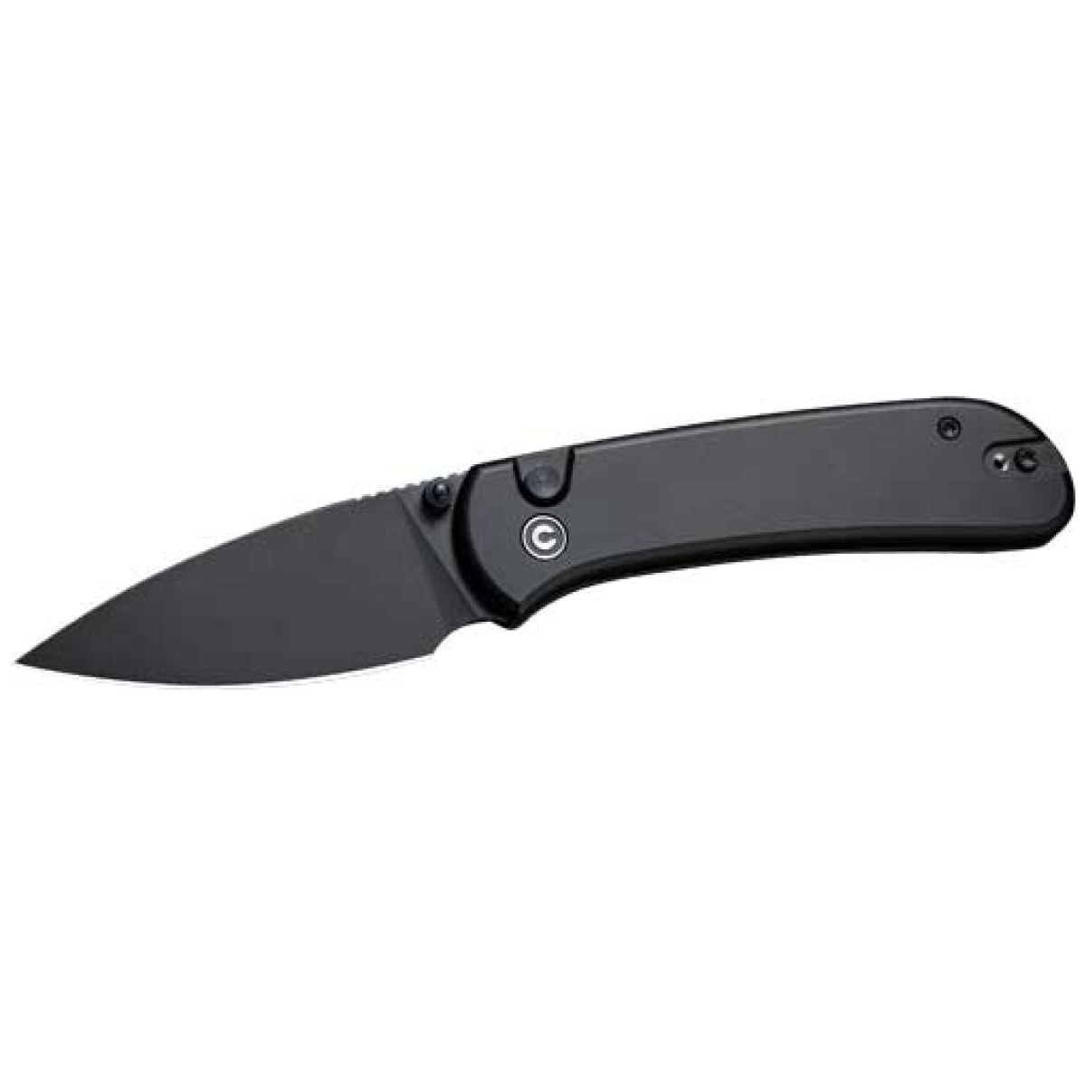 C22030e1. Jpg - civivi knife quibit 2. 98" blk/ - blk stonewash button lock - c22030e1