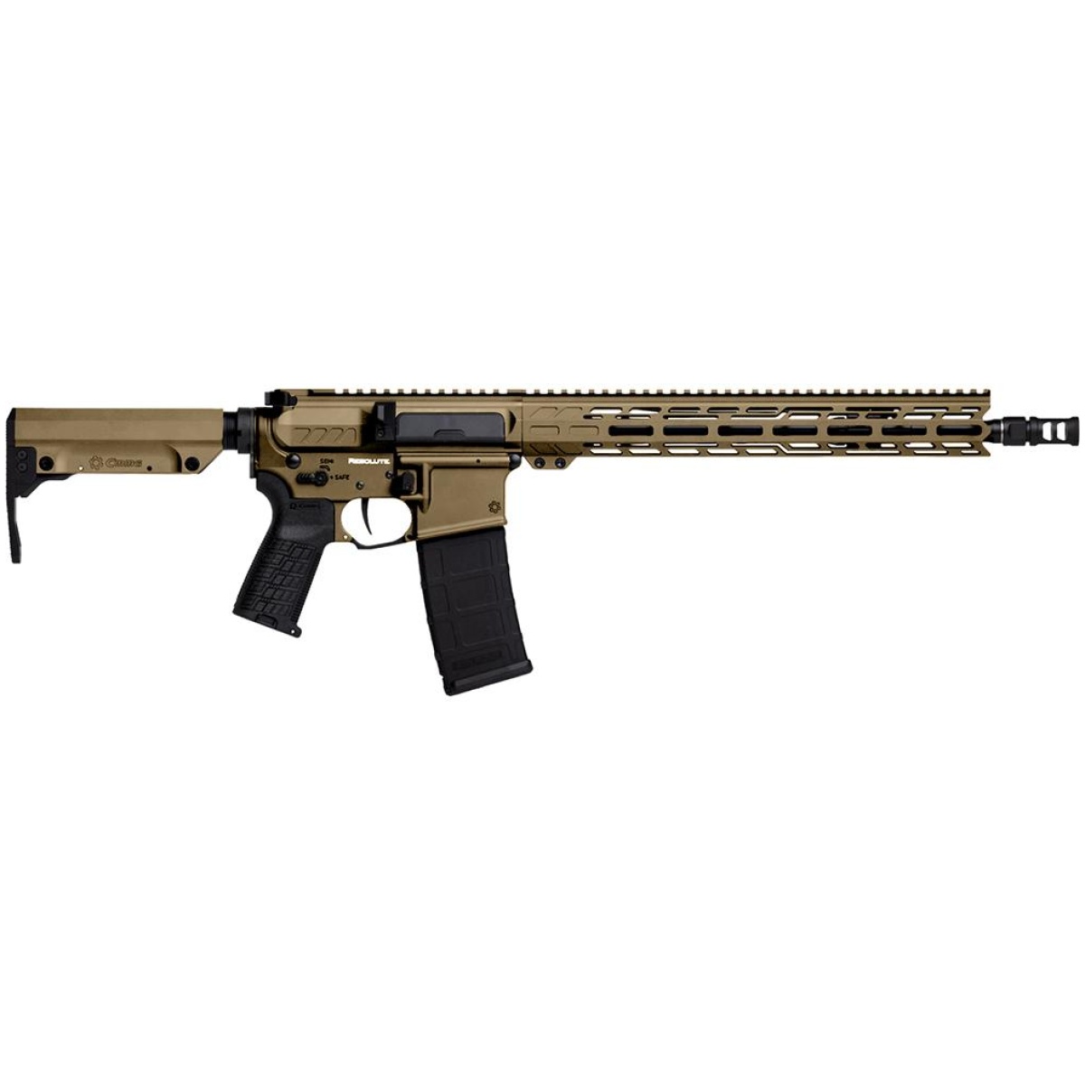 Ca30a240act-1. Jpg - cmmg resolute mk4 rifle 300 blk 30rd magazine 14. 5" pin & welded barrel coyote tan - ca30a240act 1