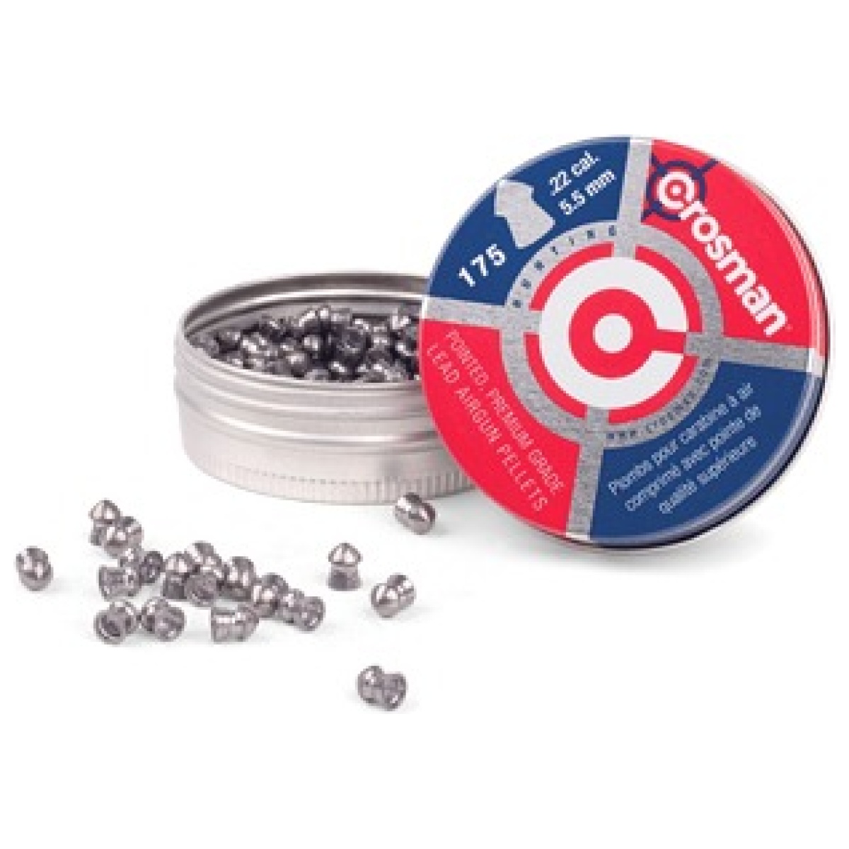 Crp022_1. Jpg - crosman. 22 pointed pellets 175/tin - crp022 1