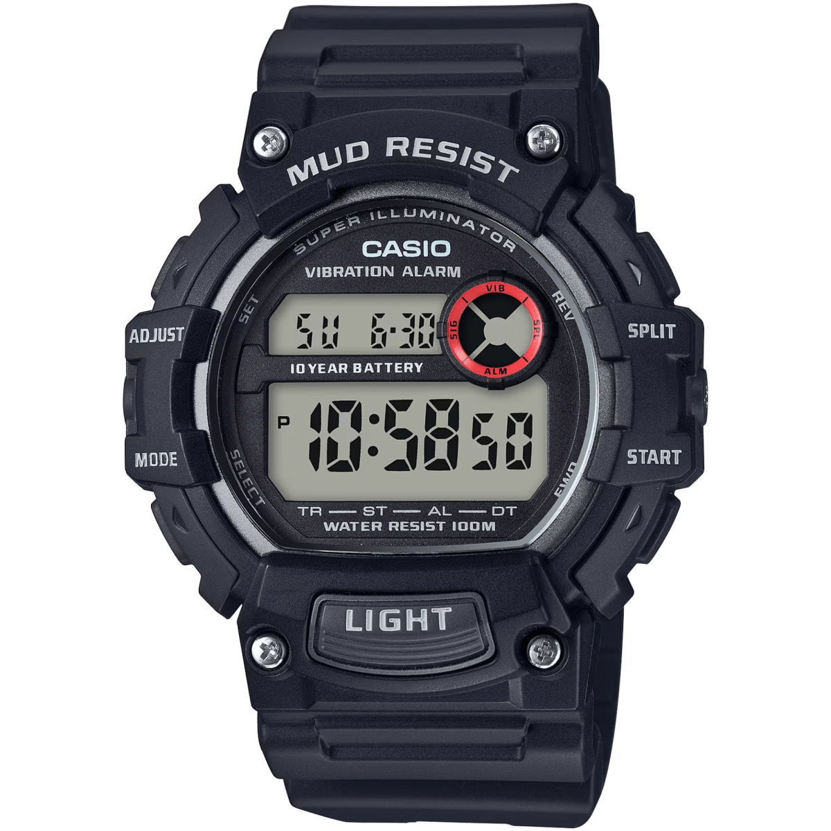 Cso-trt-110h-1avcf. Png - mud-resistant digital watch w/ vibration alarm - cso trt 110h 1avcf