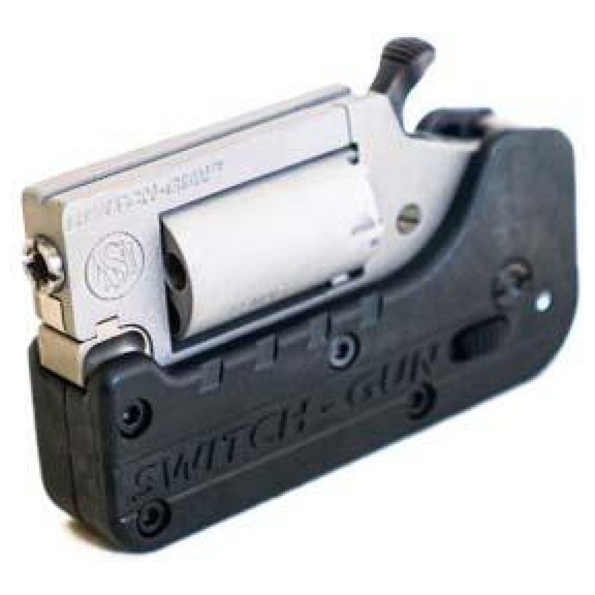 Dfswitchgun25. Jpg - standard manufacturing switch-gun single action folding revolver. 22 wmr 5rd capacity 0. 75" barrel - dfswitchgun25