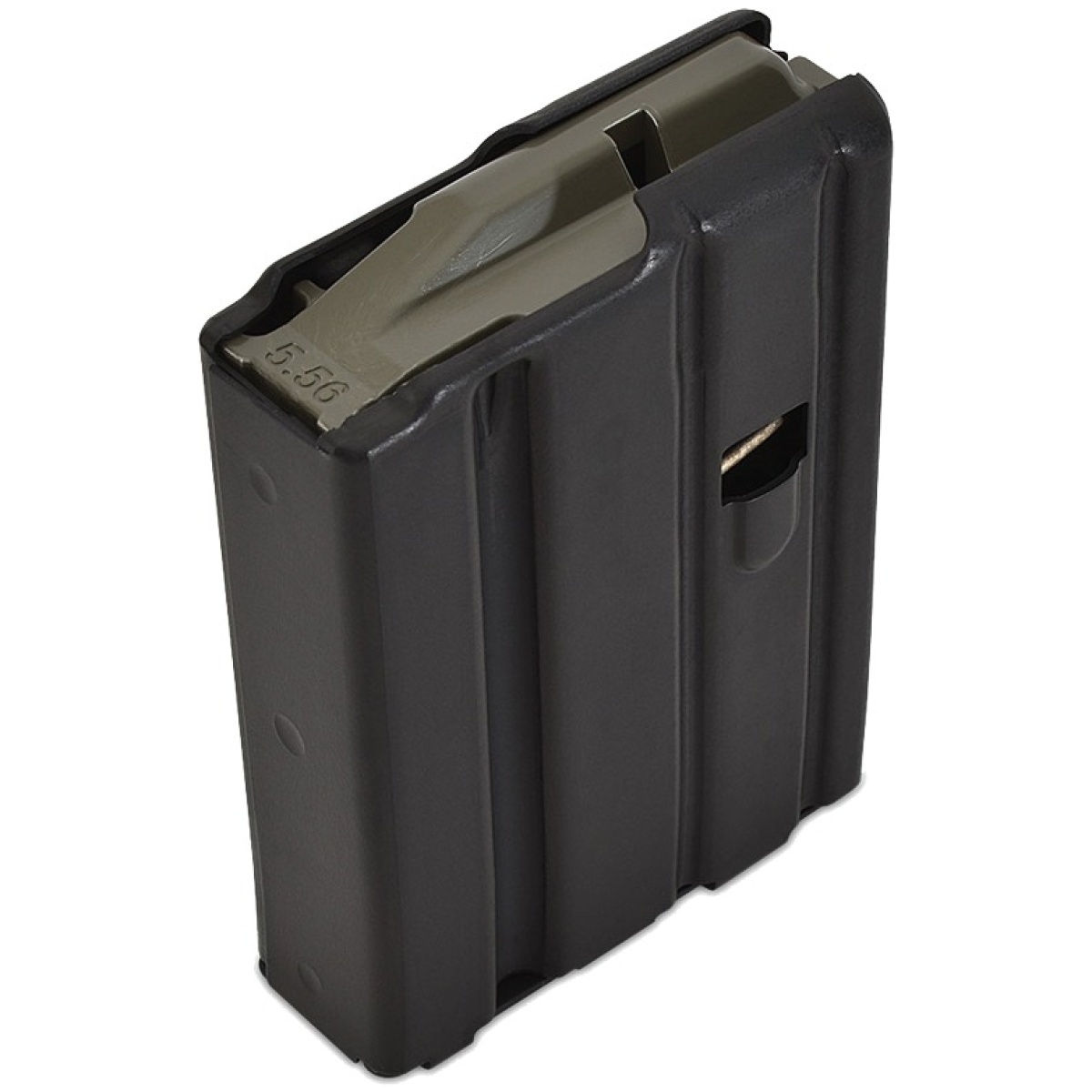 Dht022. Jpg - d&h tactical magazine 5. 56x45 - 10rd aluminum black ar15 - dht022