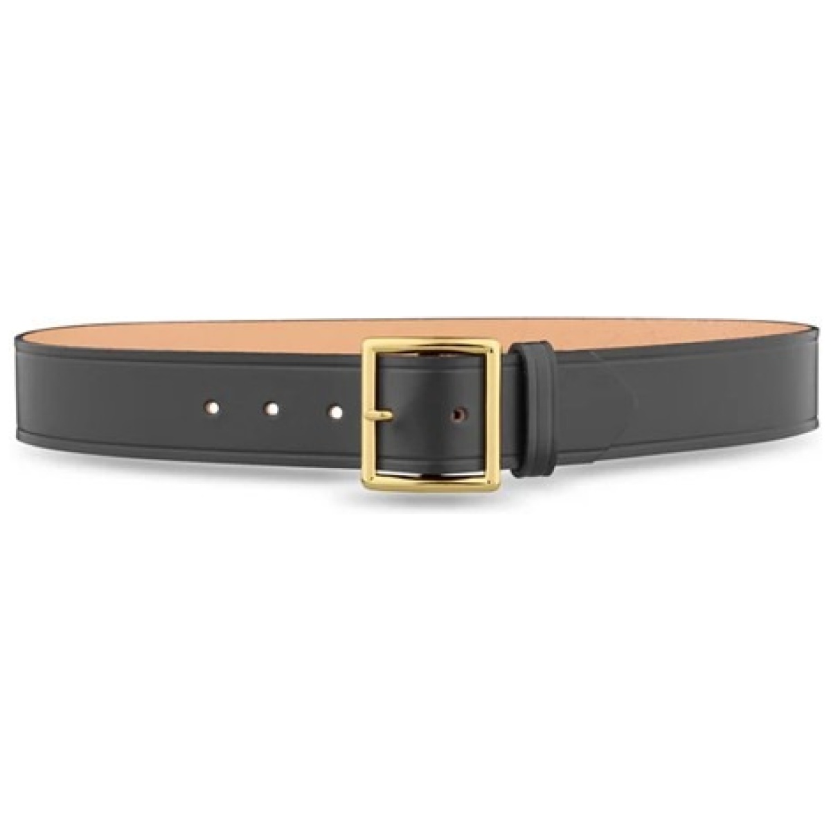 Dty-1611-32-9032. Jpg - 1-3/4"" plain leather garrison belt with gold buckle - dty 1611 32 9032