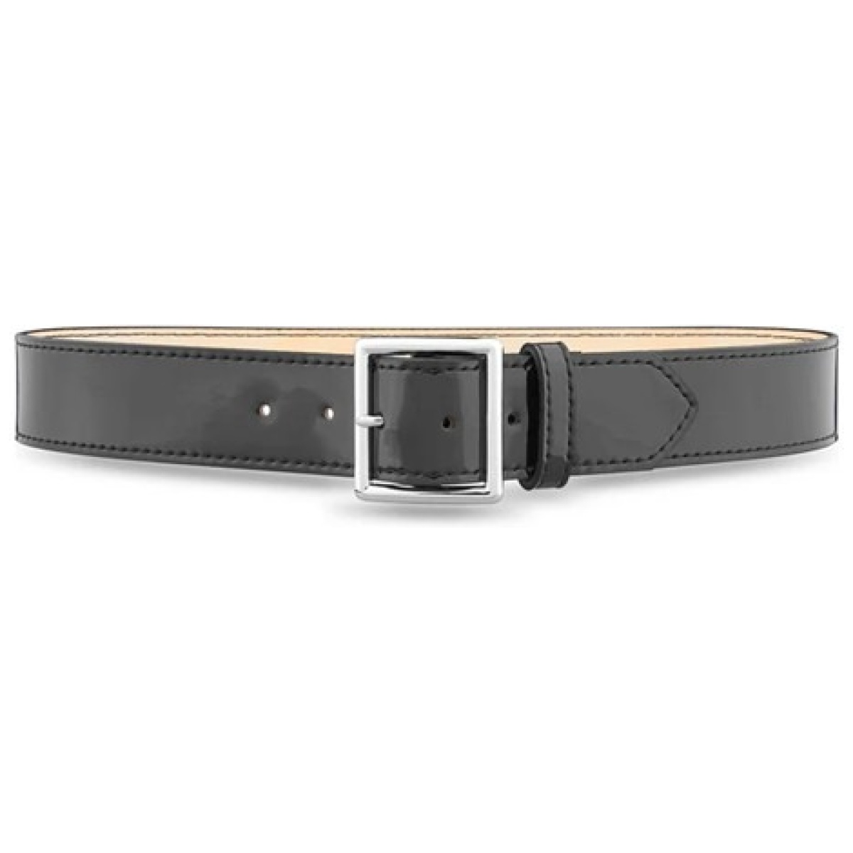 Dty-1631-36-9032. Jpg - 1-3/4"" hi-gloss leather garrison belt with gold buckle - dty 1631 36 9032