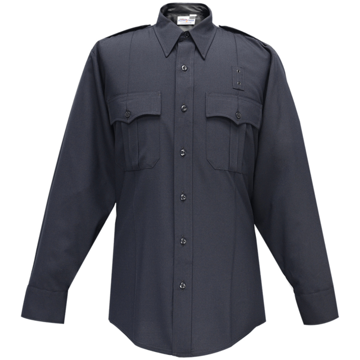 Flc-07w848616. 034-35. Png - justice long sleeve shirt w/ pleated pockets - lapd navy - flc 07w848616. 034 35