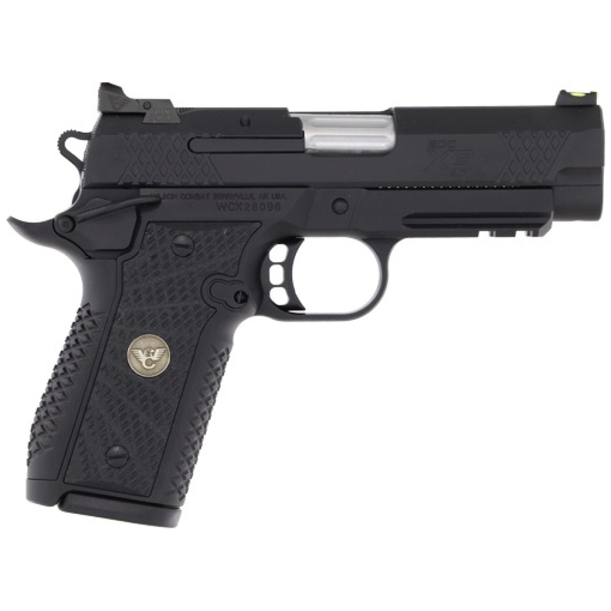 G2edcxcpr9a. Jpg - wilson edc x9 2. 0 9mm 4" ambi - w/light rail 15rd black armor - g2edcxcpr9a