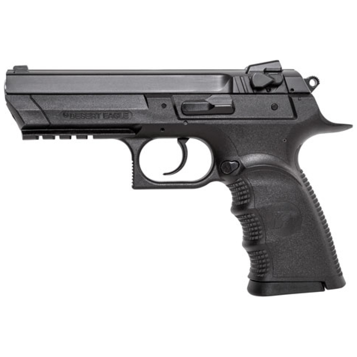 Gbe99153rl_1. Jpg - desert eagle baby iii 9mm - 15rd. Black polymer w/rail - gbe99153rl 1