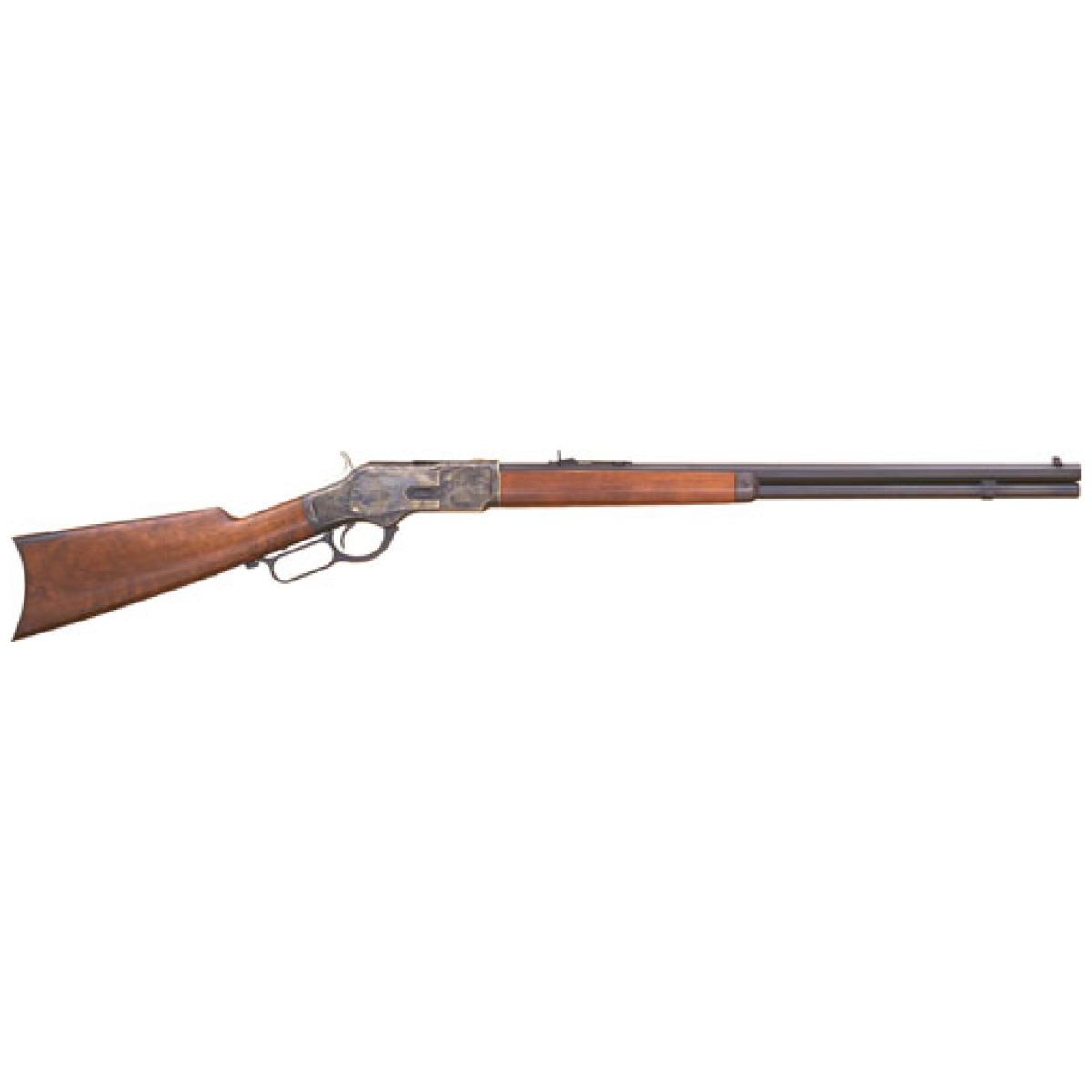 Gca242. Jpg - cimarron 1873 sporting 44/40 - 24" octagon cc/blued walnut - gca242