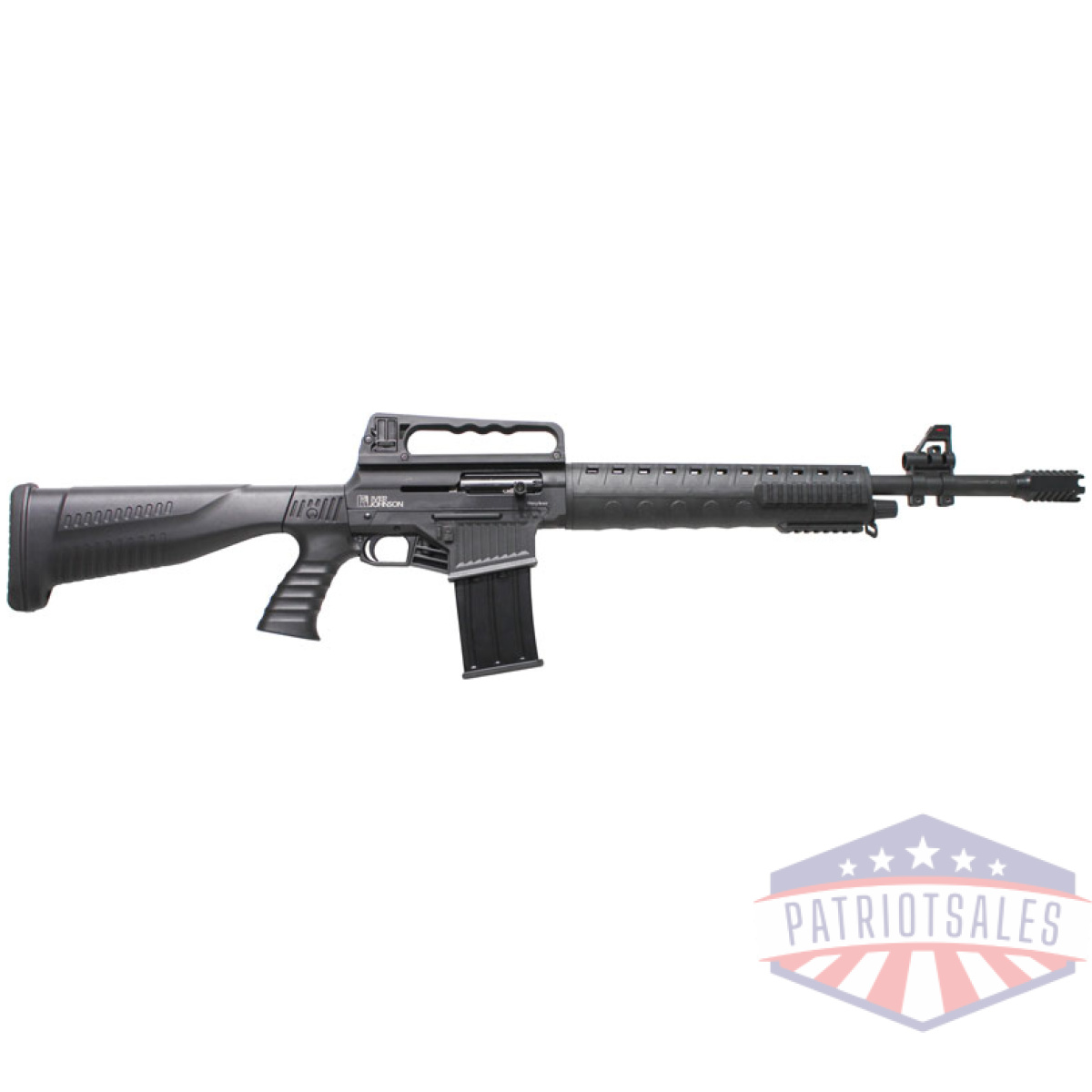 Gijar1512. Jpg - iver johnson stryker 12ga. 3" - 20" ar-style 5-shot blk syn - gijar1512