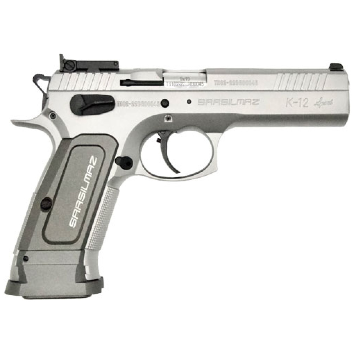 Gk12spst. Jpg - sar usa k-12 sport pistol 9mm - 4. 7" bbl 17rd stainless - gk12spst