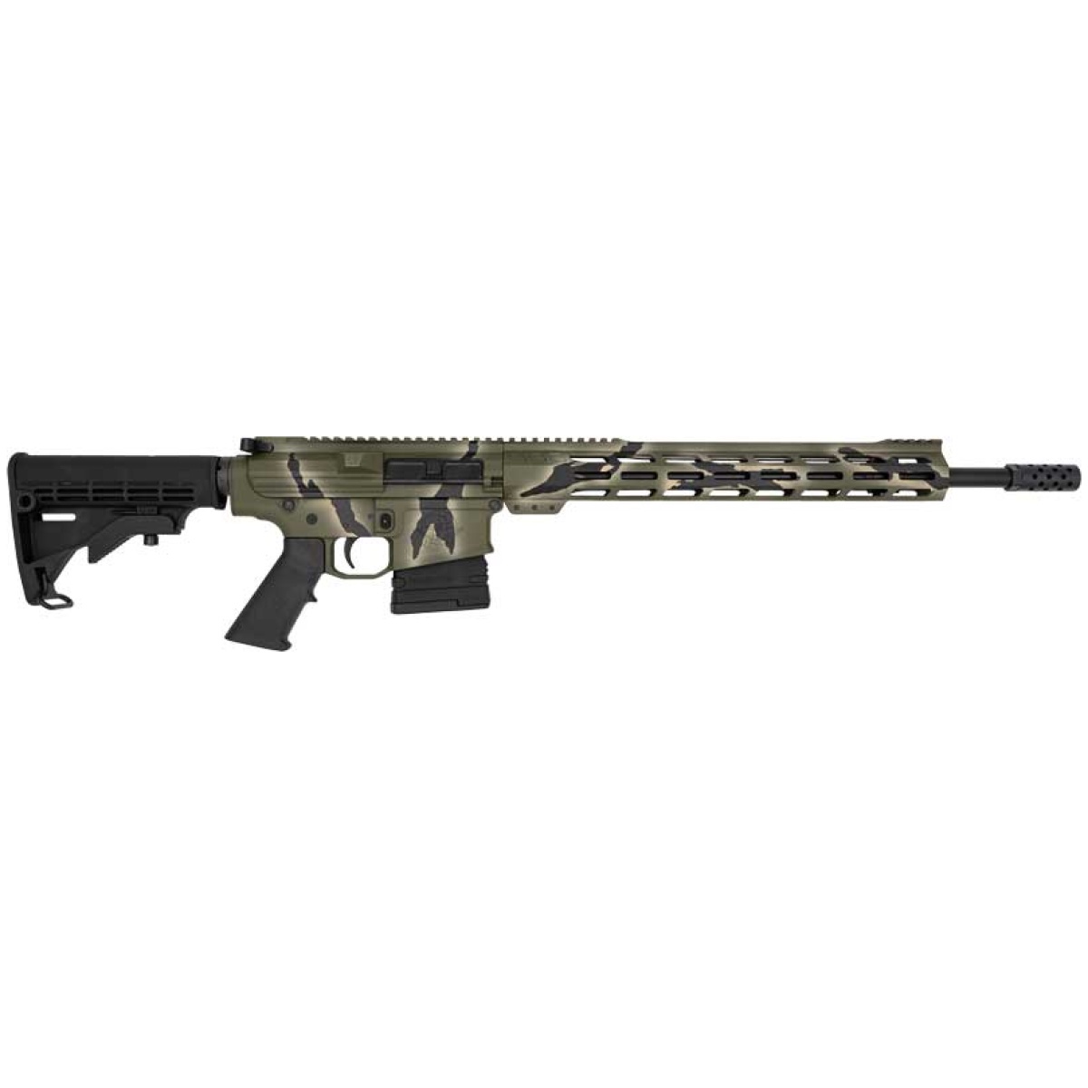 Gl10308pgrn. Jpg - glfa ar10 rifle 308 win 18" - nit 10rd pursuit green camo - gl10308pgrn