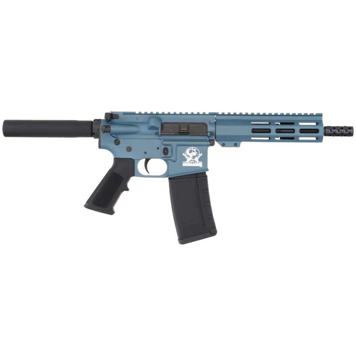 Gl15223pblu_1. Jpg - glfa ar15 pistol 223 wylde - 7. 5" nitride barrel blue - gl15223pblu 1