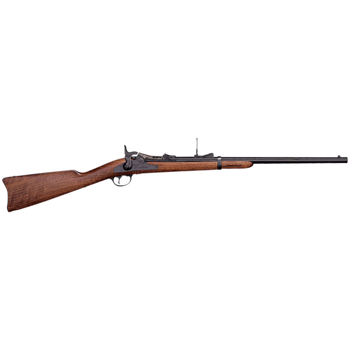 Gs900457_1. Jpg - pedersoli springfield trapdoor - carbine 45-70 blued walnut - gs900457 1