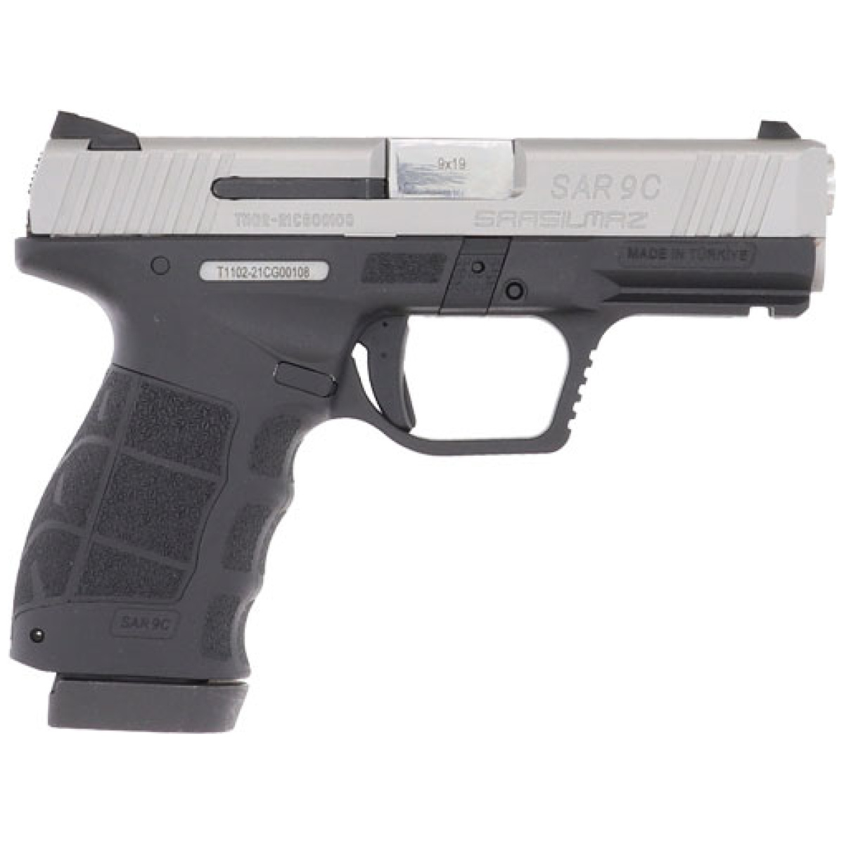 Gsar9cst. Jpg - sar usa sar9c 9mm compact - 4" 2-15rd stainless - gsar9cst