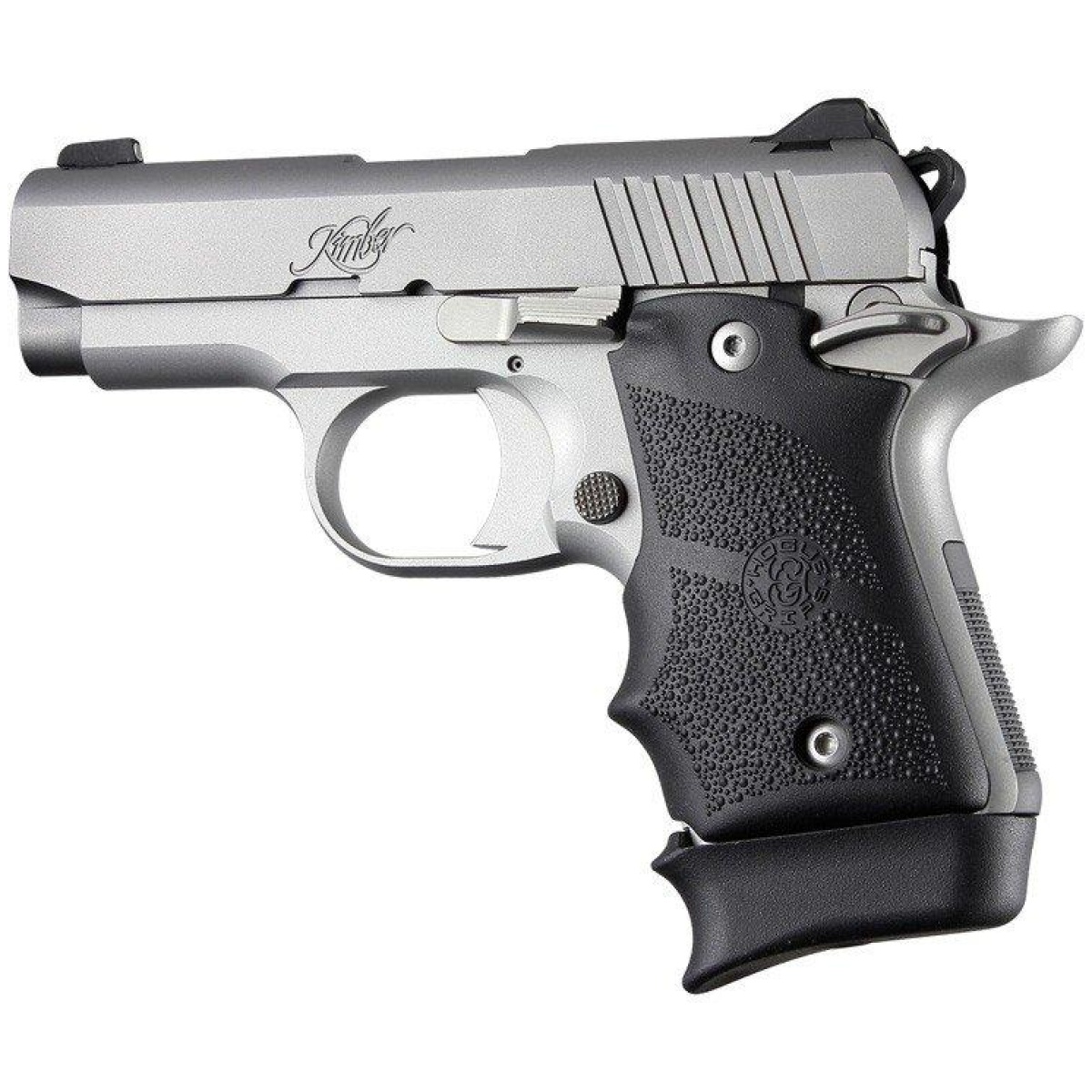 Ha39080. Jpg - kimber micro 9 ambi safety rubber grip with finger grooves black - ha39080