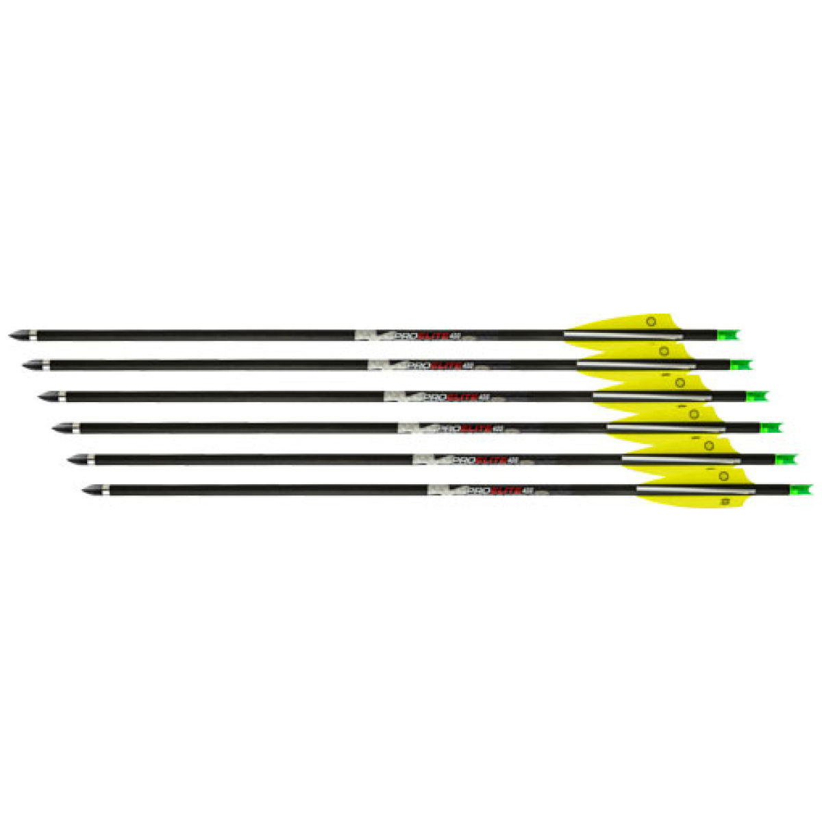 Hea6606. Jpg - tenpoint xbow arrow pro elite - 400 20" carbon alpha nock 6pk - hea6606