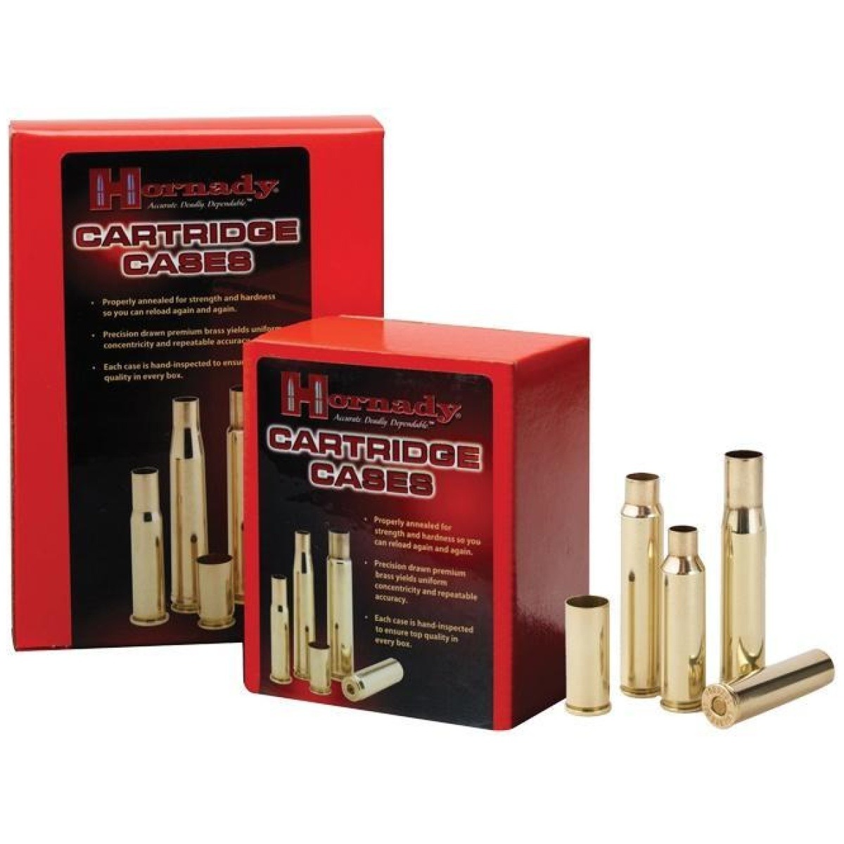 Ho8786. Jpg - hornady unprimed brass handgun cartridge cases. 460 s&w 50/ct - ho8786