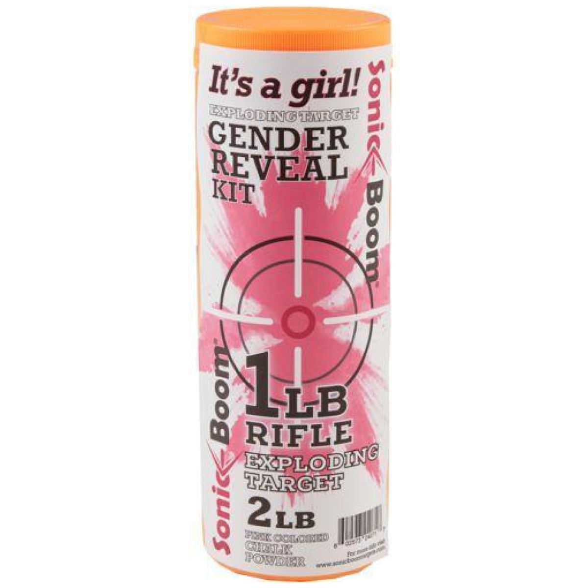 Jesbtgrgirl. Jpg - exploding rifle target - gender reveal kit - girl - jesbtgrgirl