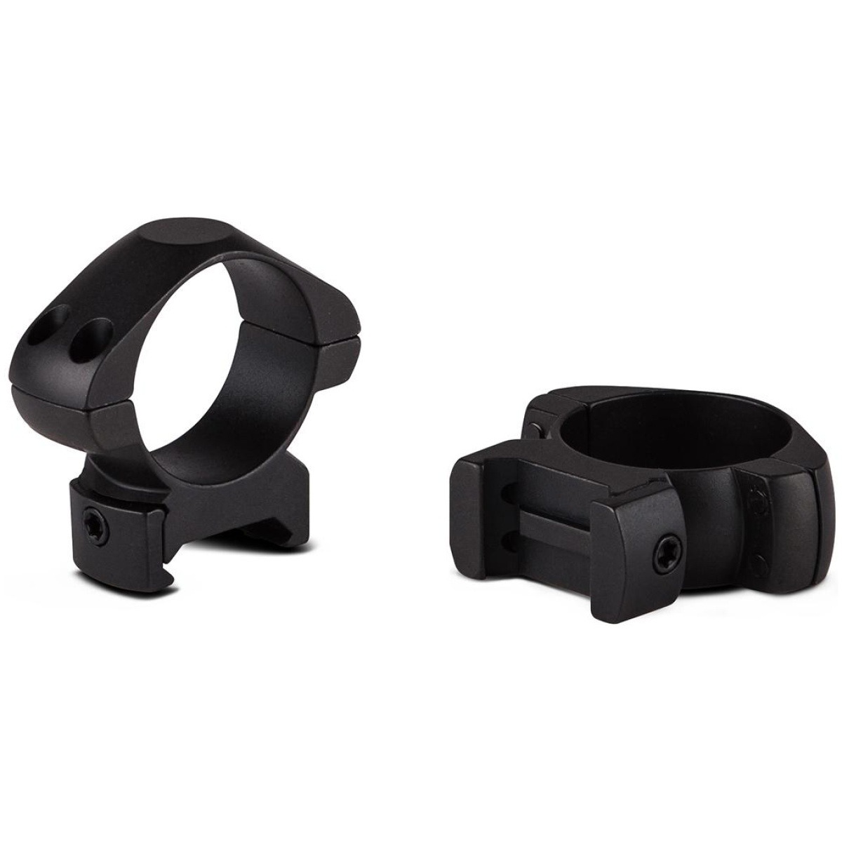 Kl7405. Jpg - konus 2-piece steel riflescope rings 30mm low - matte black - kl7405