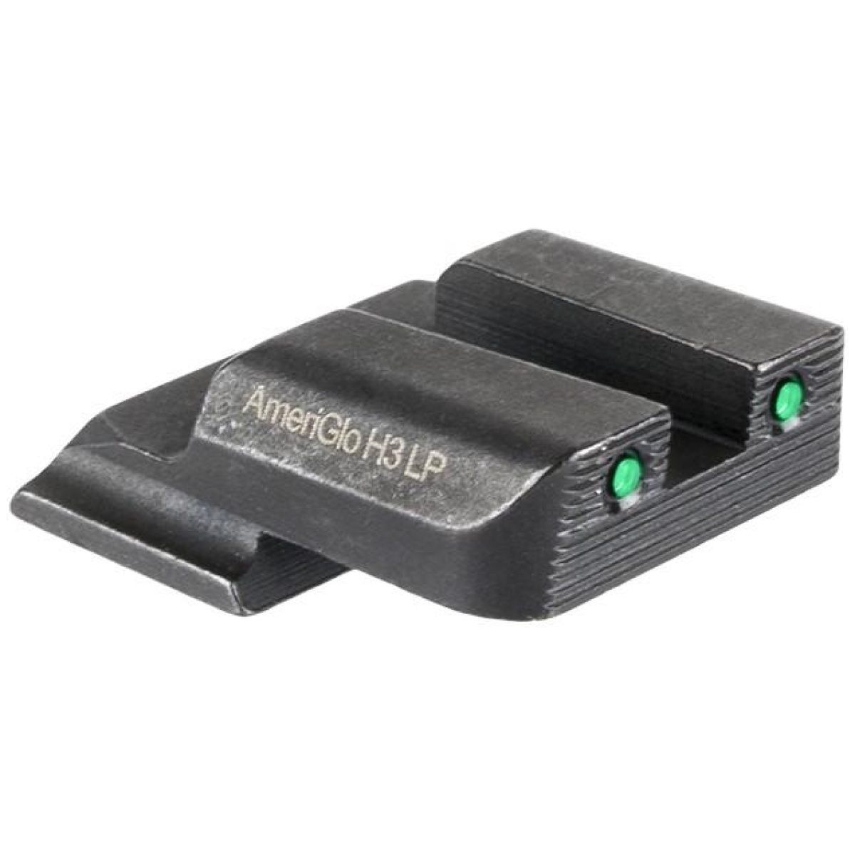 Kqsw875r-1. Jpg - ameriglo 2-dot tritium rear handgun sight for s&w m&p (excludes. 22/. 380/shield/ez/pro) green with black - kqsw875r 1