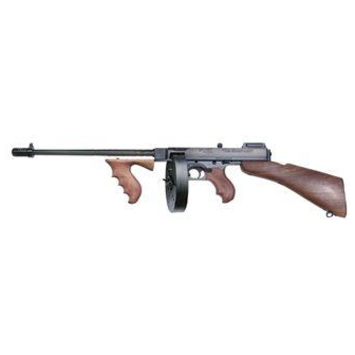 Kzt1b50d. Jpg - auto ordnance 1927 a1 thompson rifle. 45 acp 50rd & 20rd magazines 16. 5" barrel walnut stock - kzt1b50d