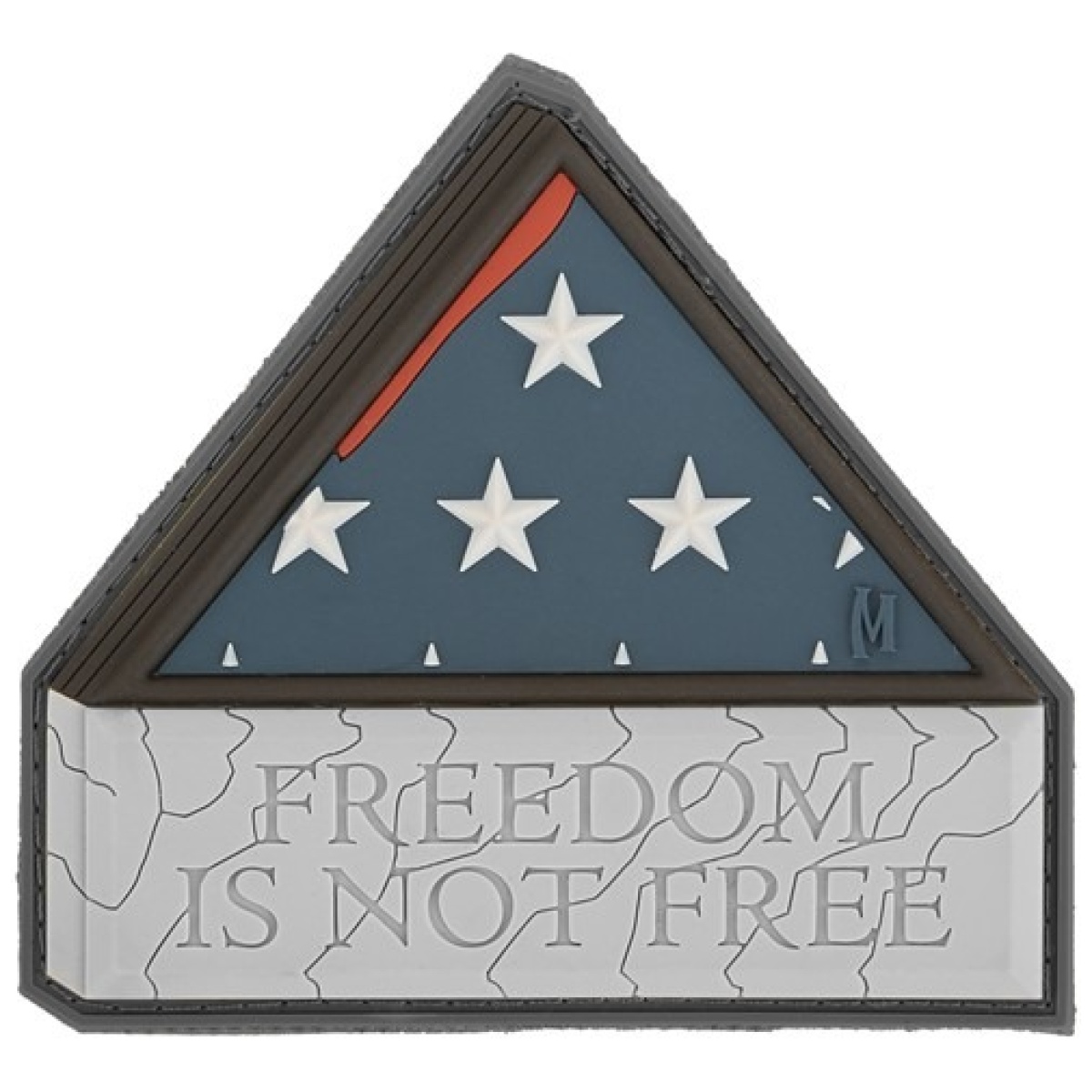 Mxp-pvcpatch-finfs. Jpg - freedom is not free morale patch - mxp pvcpatch finfs