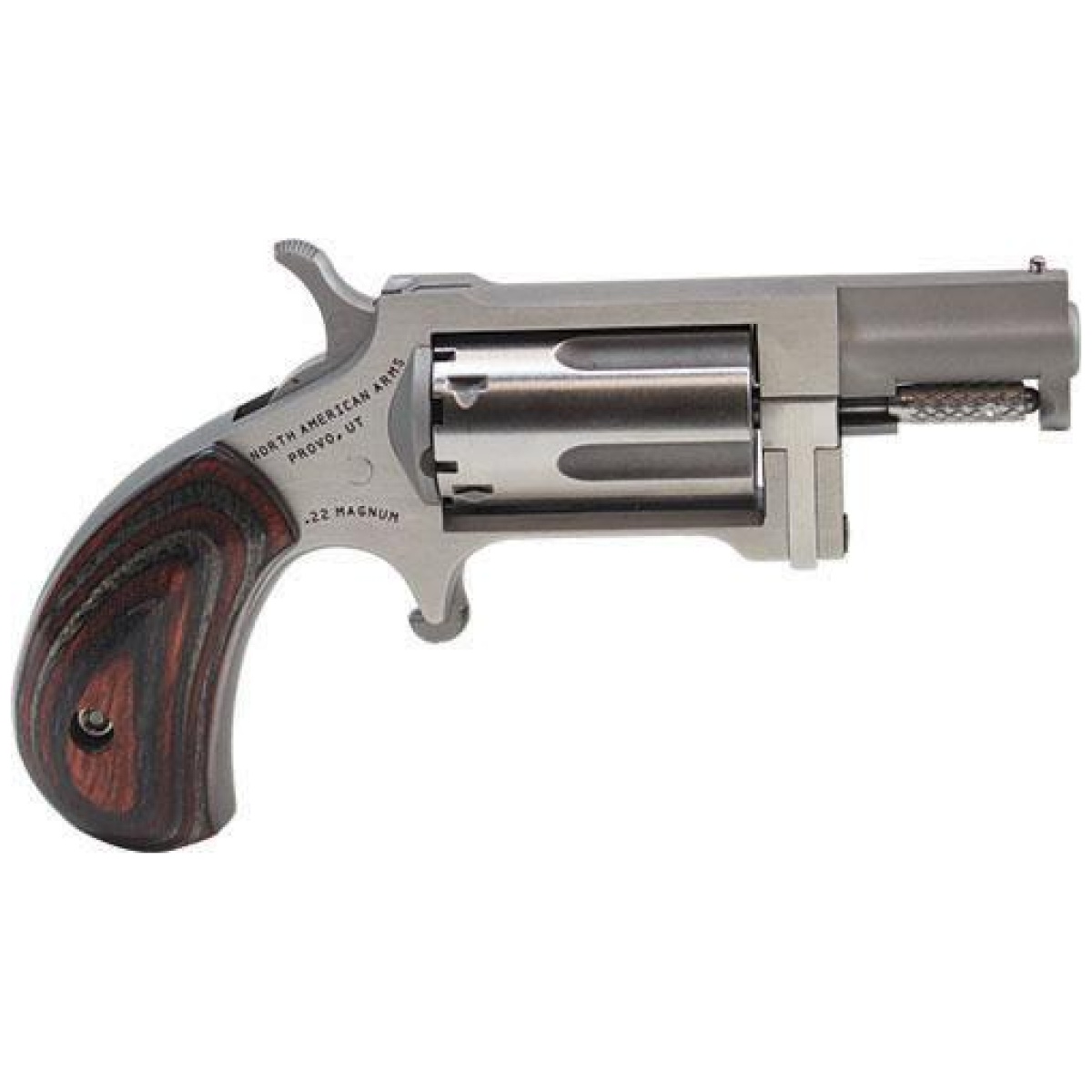 Ndnaaswgrb. Jpg - naa sidewinder mini revolver. 22 wmr 1. 5" barrel red/black grip - ndnaaswgrb