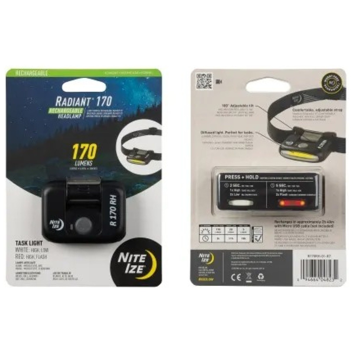 Nir170rh-01-r7. Jpg - radiant 170 rechargeable headlamp - nir170rh 01 r7