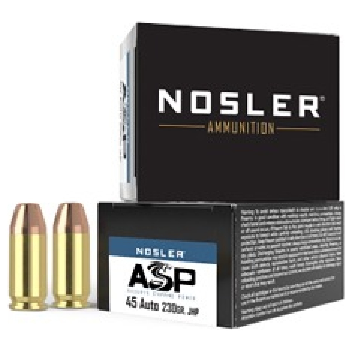 Nos51277_1. Jpg - nosler asp 45acp 230gr hg jhp 20/400 - nos51277 1