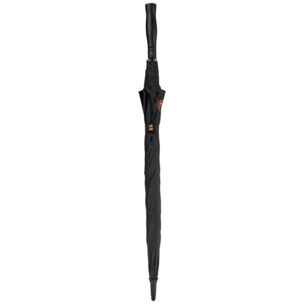 Om021t22230999u_close. Jpg - beretta shooting umbrella - black 48" diameter - om021t22230999u close