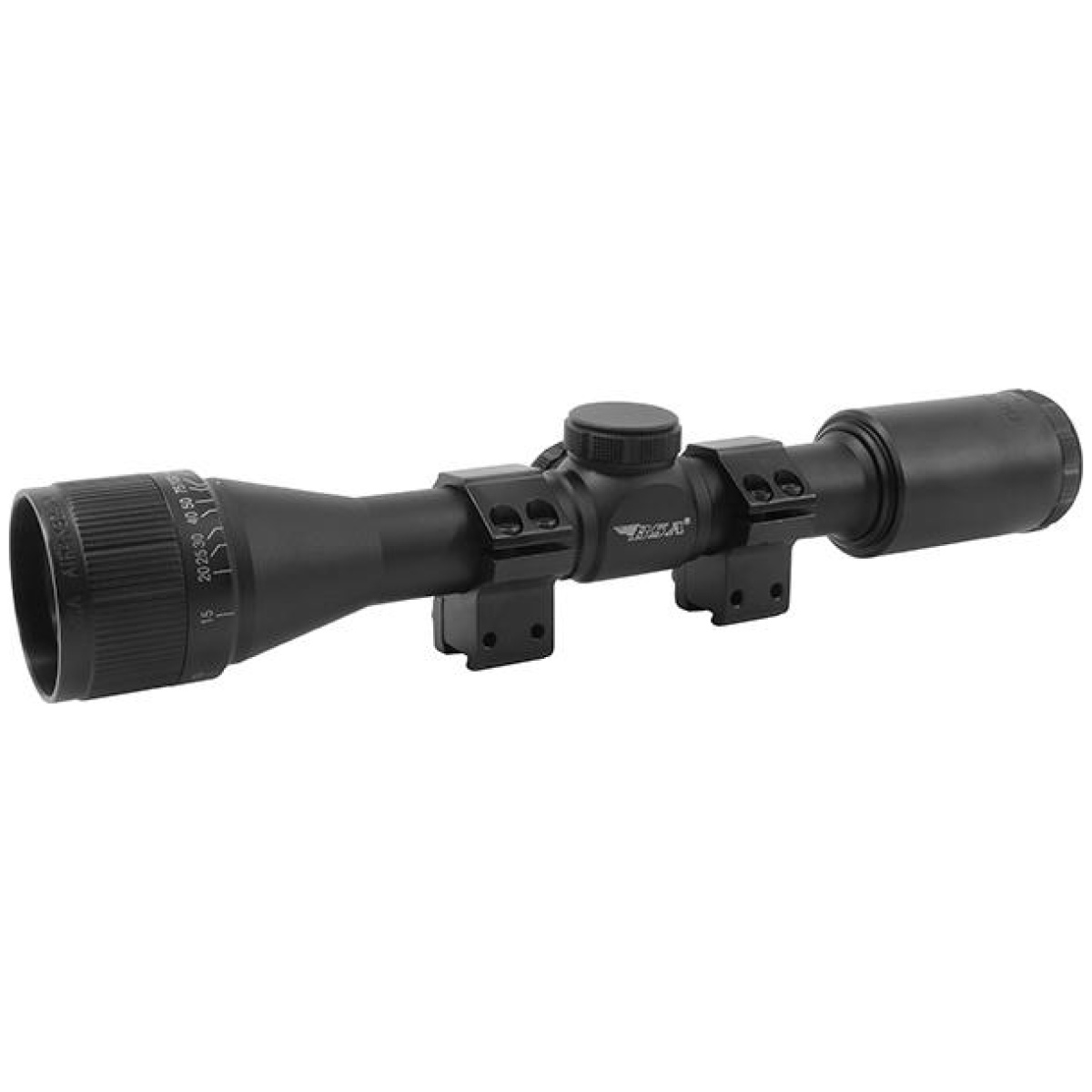 Osair4x32aotb. Jpg - bsa outlook air 4x mag. 32mm obj mil-dot air rifle scope adjustable obj - clam pack - osair4x32aotb