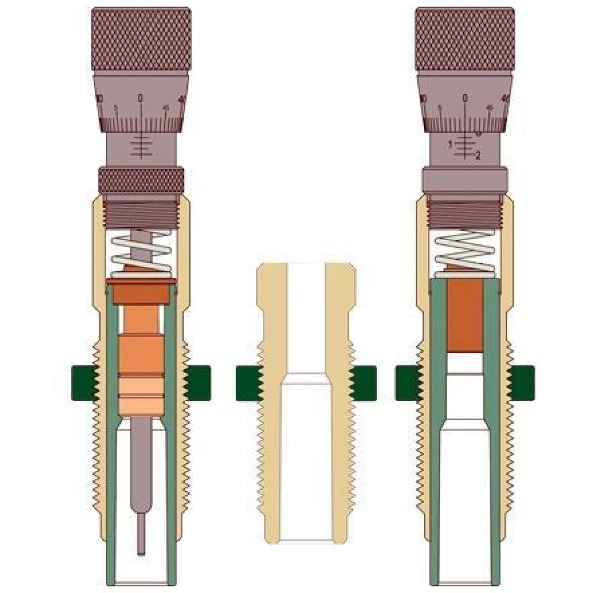 Rb58155. Jpg - redding competition bushing neck 3-die set. 308 win - rb58155