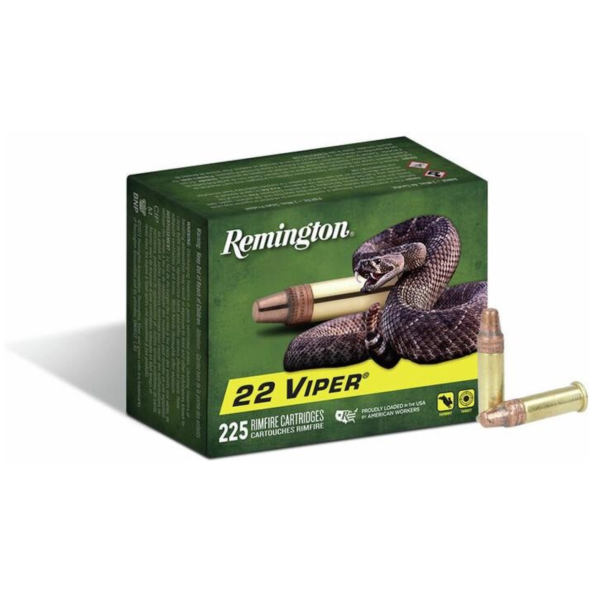 Rt21239-1. Jpg - remington viper rimfire ammunition. 22 lr 36gr tcsb 1410 fps 225/ct - rt21239 1