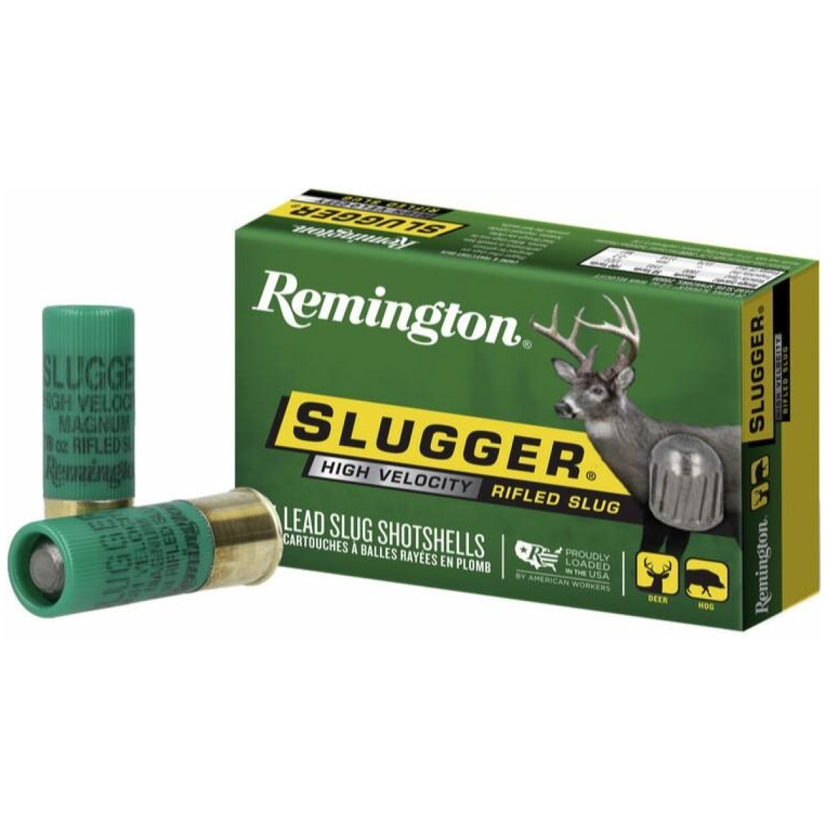 Rt28604-1. Jpg - remington slugger high-velocity rifled slug 12 ga 3 in 7/8 oz slug 1875 fps 5/ct - rt28604 1