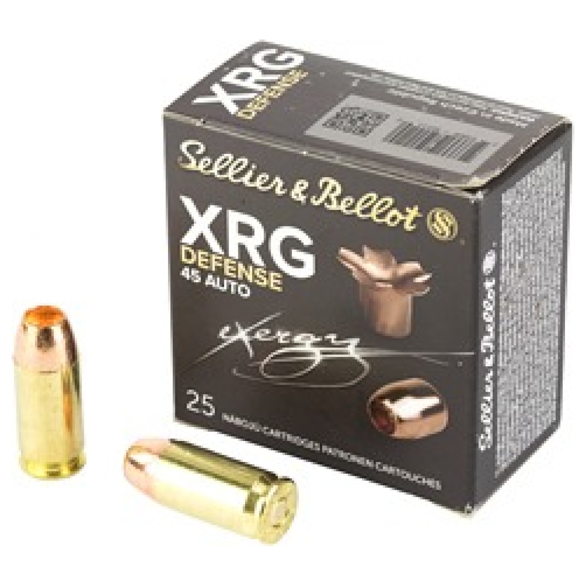 Sb45xa_1. Jpg - s&b 45acp 165gr xrg 25/1000 - sb45xa 1