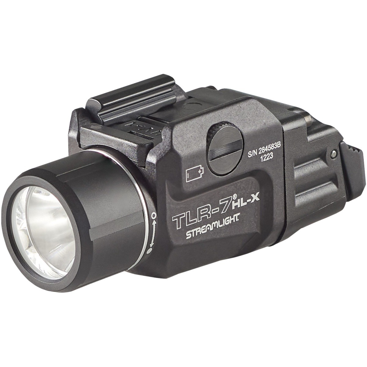 Stre-69458. Jpg - tlr-7 hl-x usb multi-fuel, rail-mounted light w/ interchangeable rear paddle switches - stre 69458