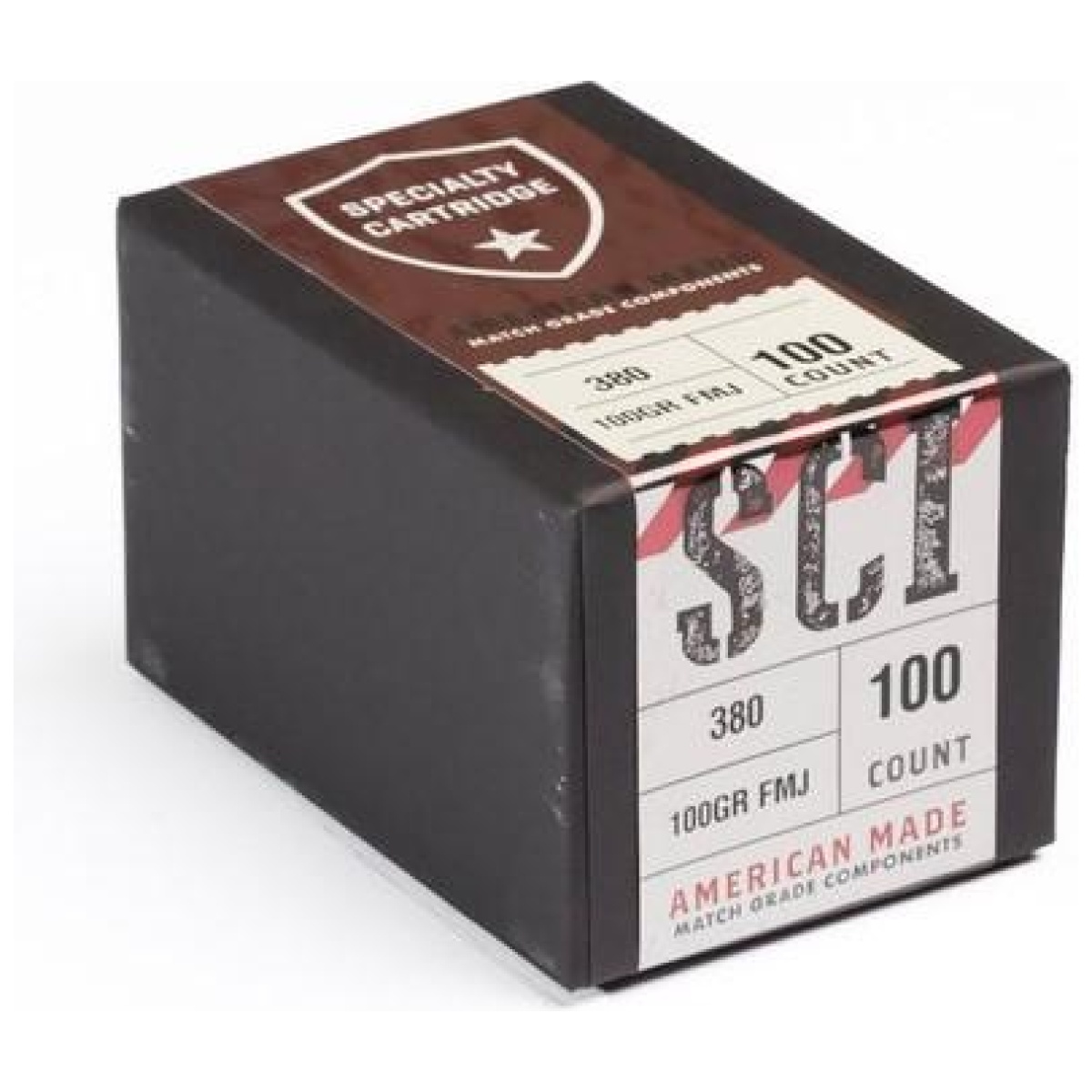 Sysci380100fmj100-1. Jpg - atlanta arms specialty cartridge. 355 380 100gr fmj bullets 100/ct - sysci380100fmj100 1